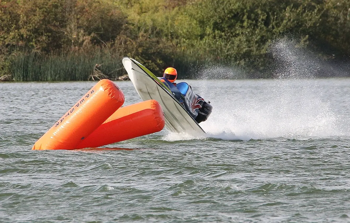 Photo wallpaper race, boat, speed