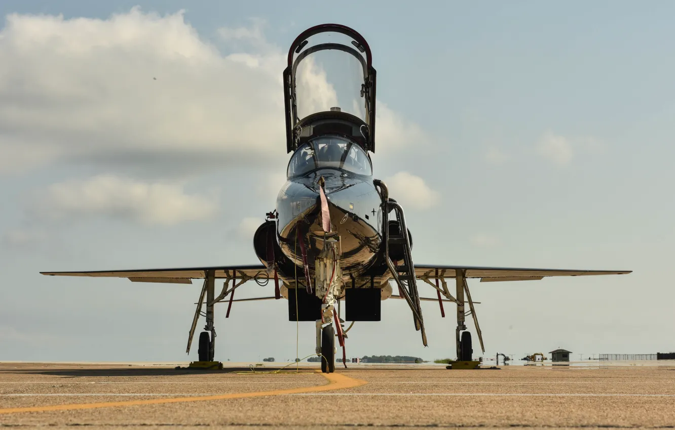 Photo wallpaper UNITED STATES AIR FORCE, Jet, American double supersonic trainer, Northrop T-38 Talon