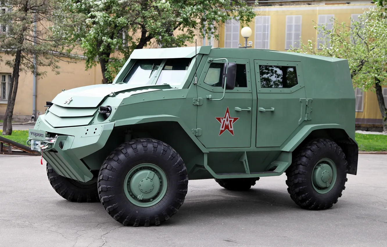 Photo wallpaper prototype, Armored car, Toros