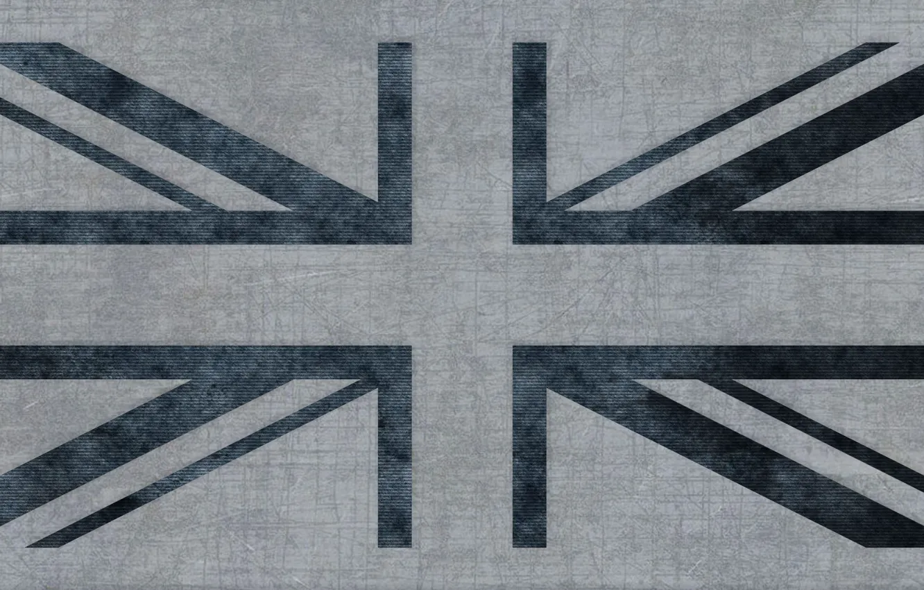 Photo wallpaper flag, UK, Texture