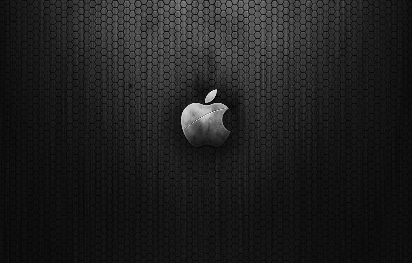 Photo wallpaper mesh, Apple, Apple