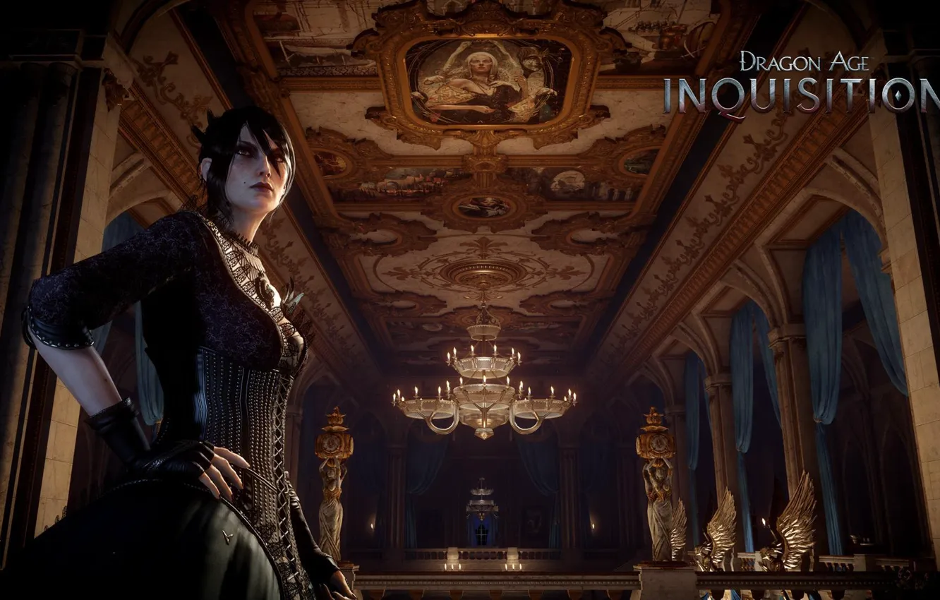 Photo wallpaper girl, BioWare, Electronic Arts, Dragon Age: Inquisition, latia