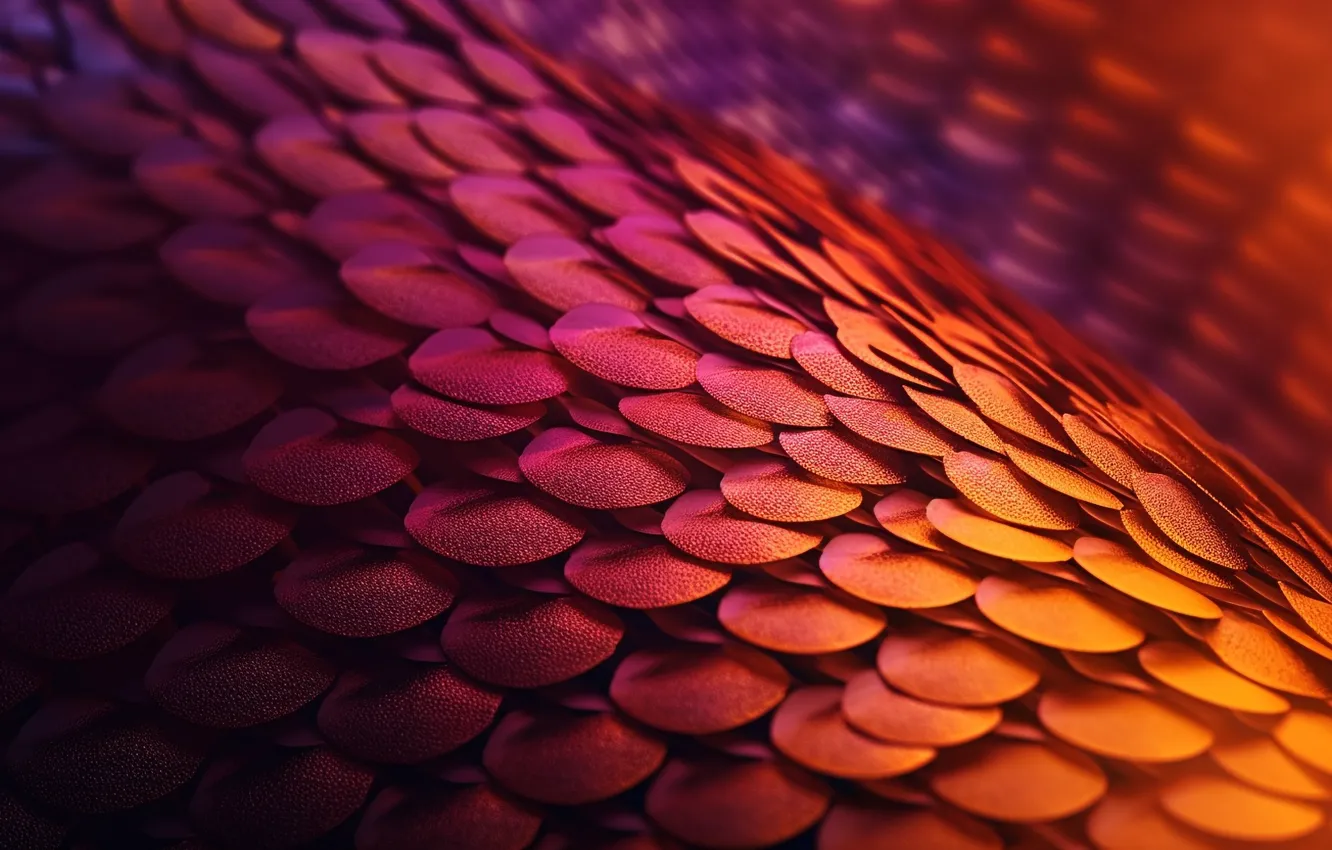 Photo wallpaper lights, dragon, texture, scales, tide, dragon scales