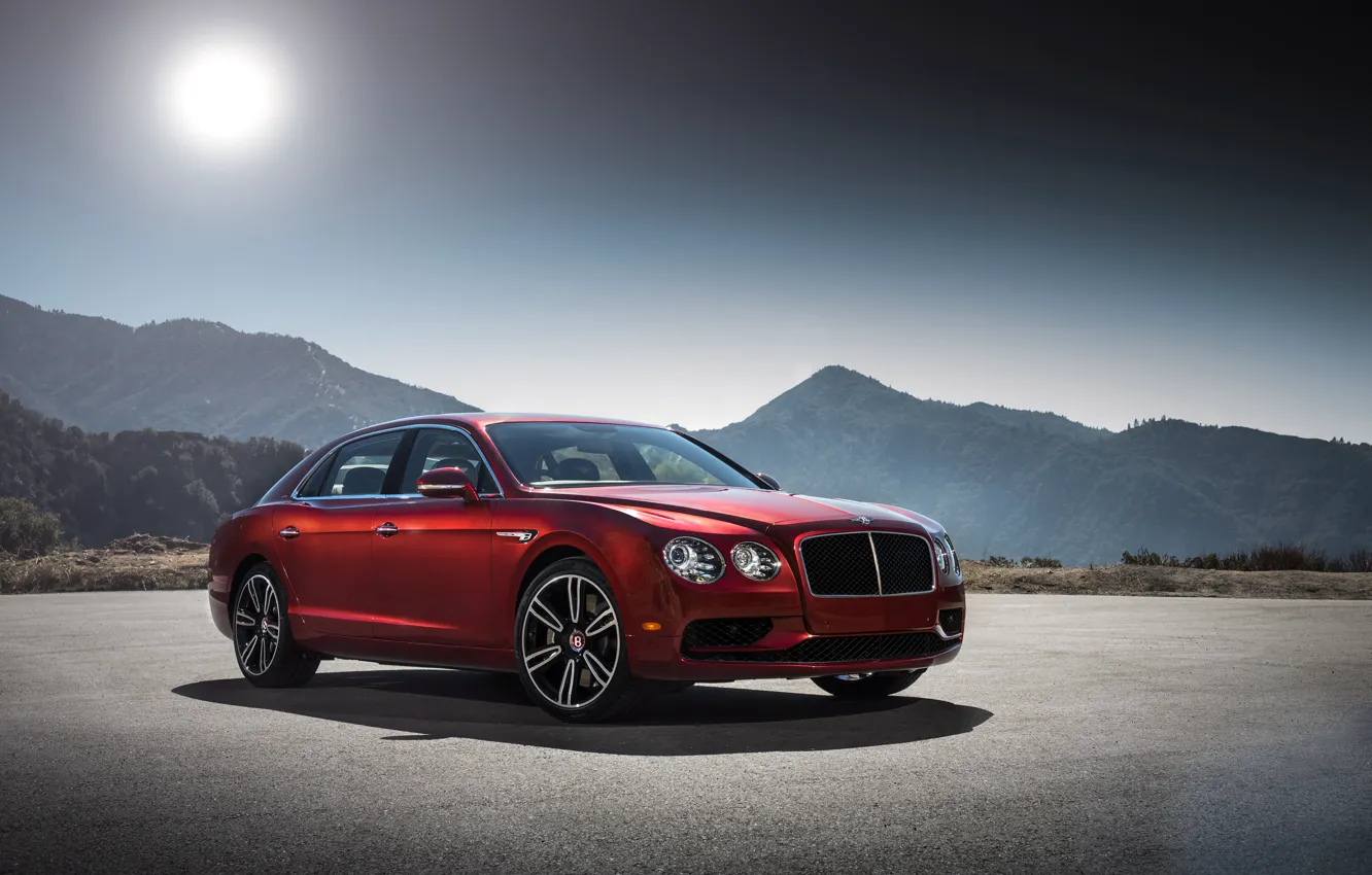 Photo wallpaper Bentley, Bentley, Flying Spur, flying spur