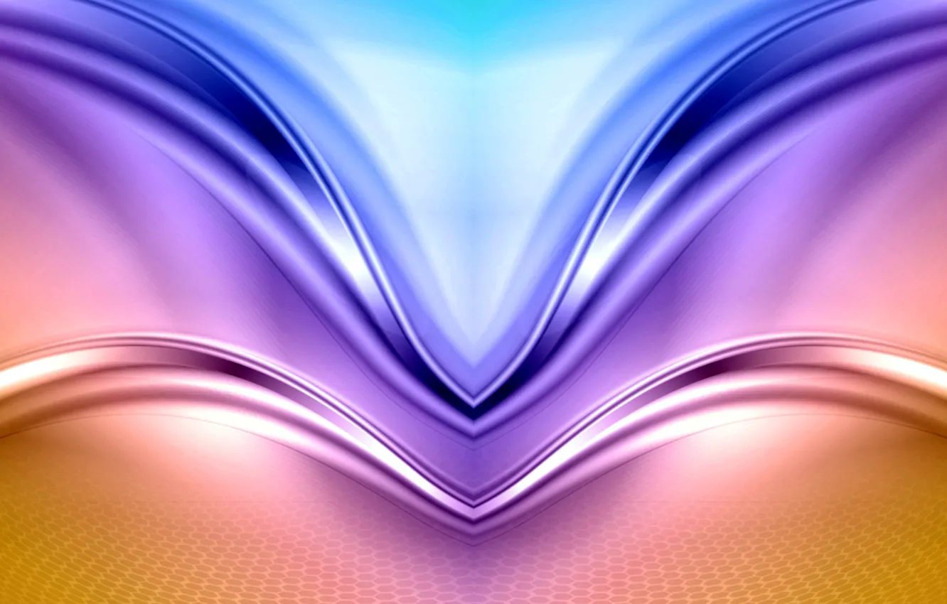 Photo wallpaper line, curves, symmetry
