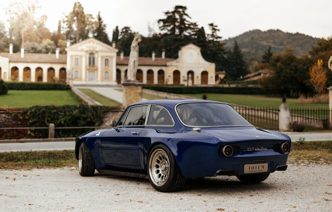 Photo wallpaper coupe, Alfa Romeo, Giulia, 2020, two-door, Totem Automobili, GT electric