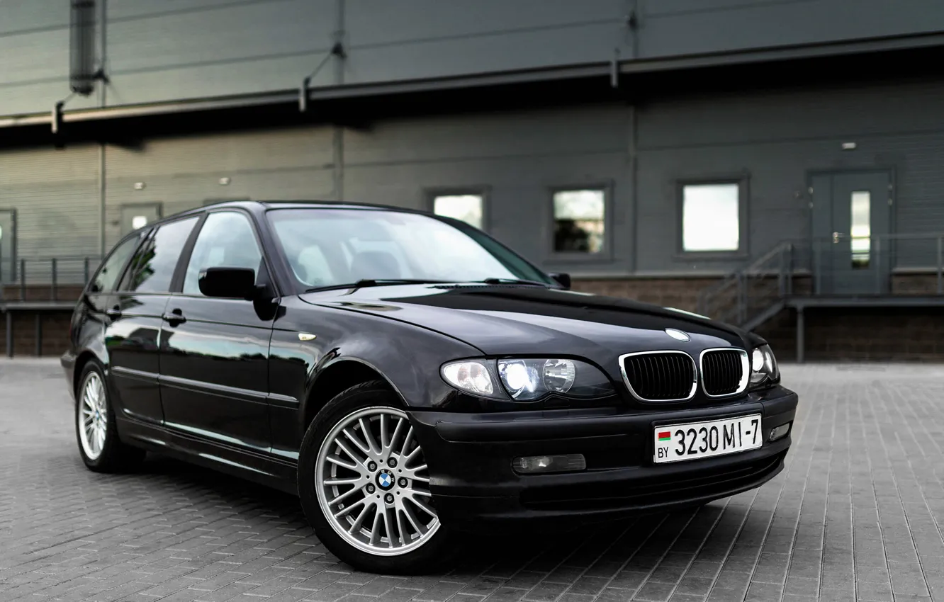 Photo wallpaper BMW, E46, TOURING