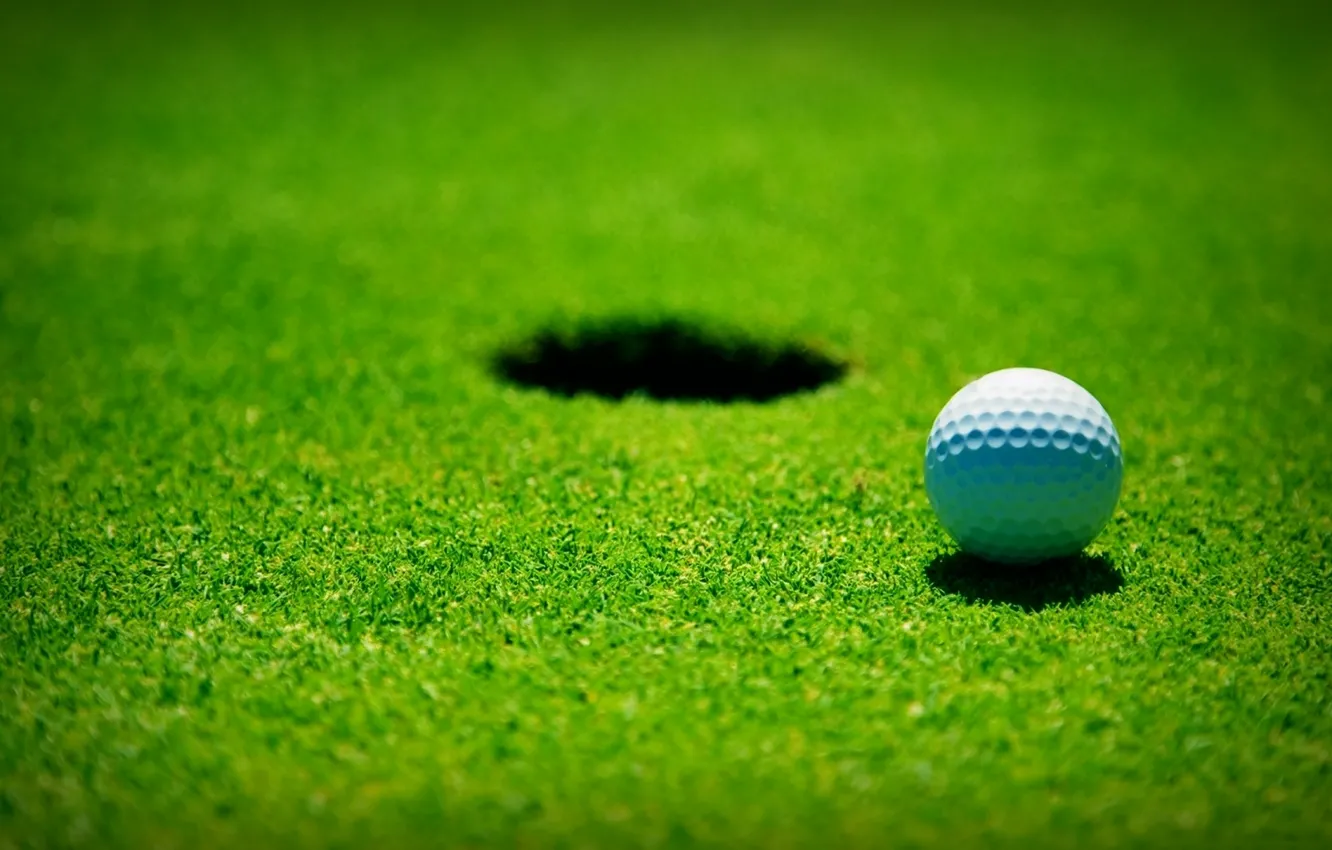 Photo wallpaper lawn, sport, the ball, Golf