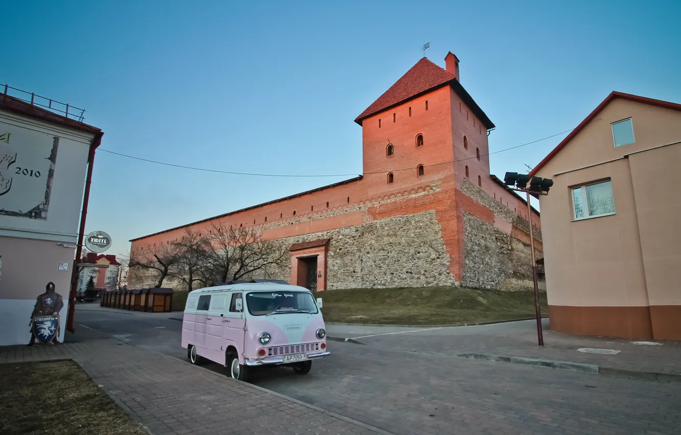 Photo wallpaper USSR, Lida, Lida Castle, ErAZ
