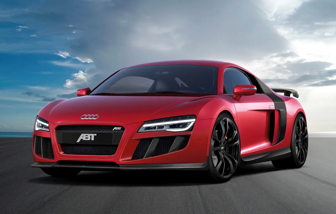 Photo wallpaper Audi, tuning, supercar, car, ABBOT, V10