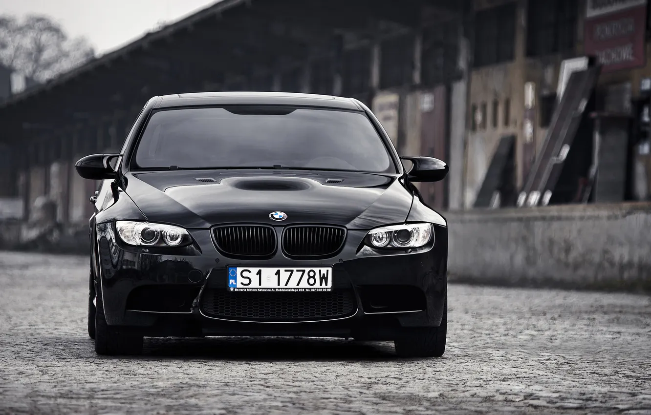 Photo wallpaper black, BMW, BMW, before, black, e92