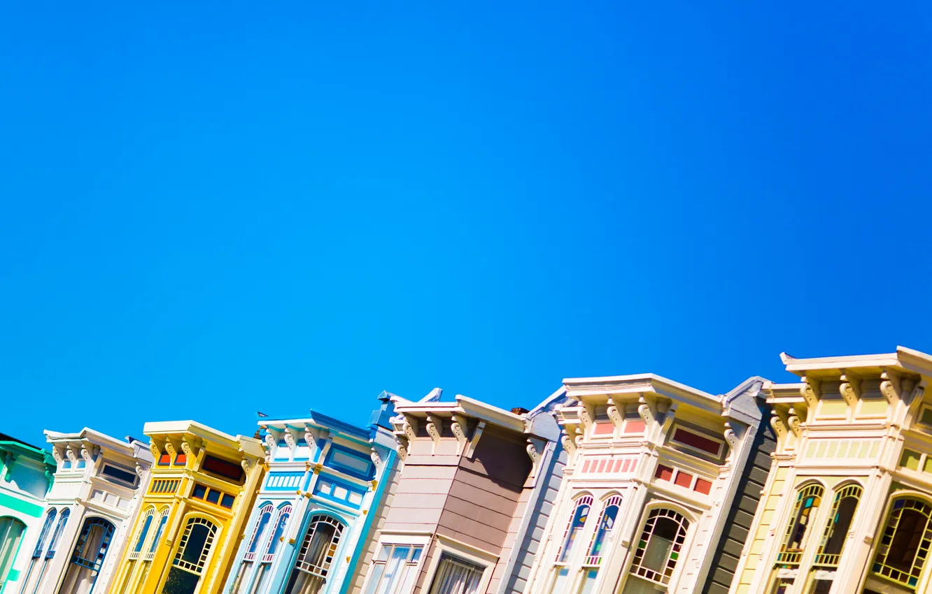 Photo wallpaper the sky, home, San Francisco