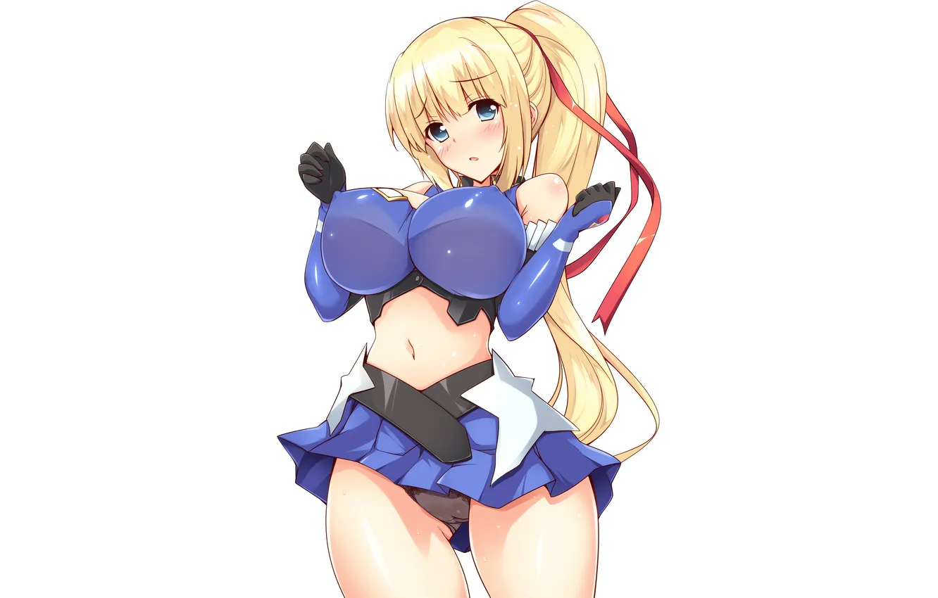 Photo wallpaper girl, sexy, lingerie, pantsu, panties, erect nipples, long hair, boobs