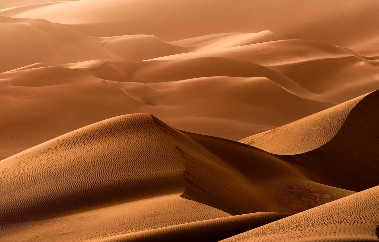 Photo wallpaper sand, landscape, nature, the dunes, desert, dunes, desert, landscape
