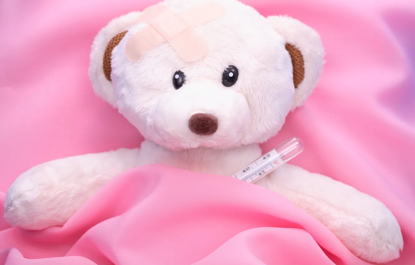 Photo wallpaper loneliness, sadness, bear, Teddy, disease, loneliness, sadness, treat