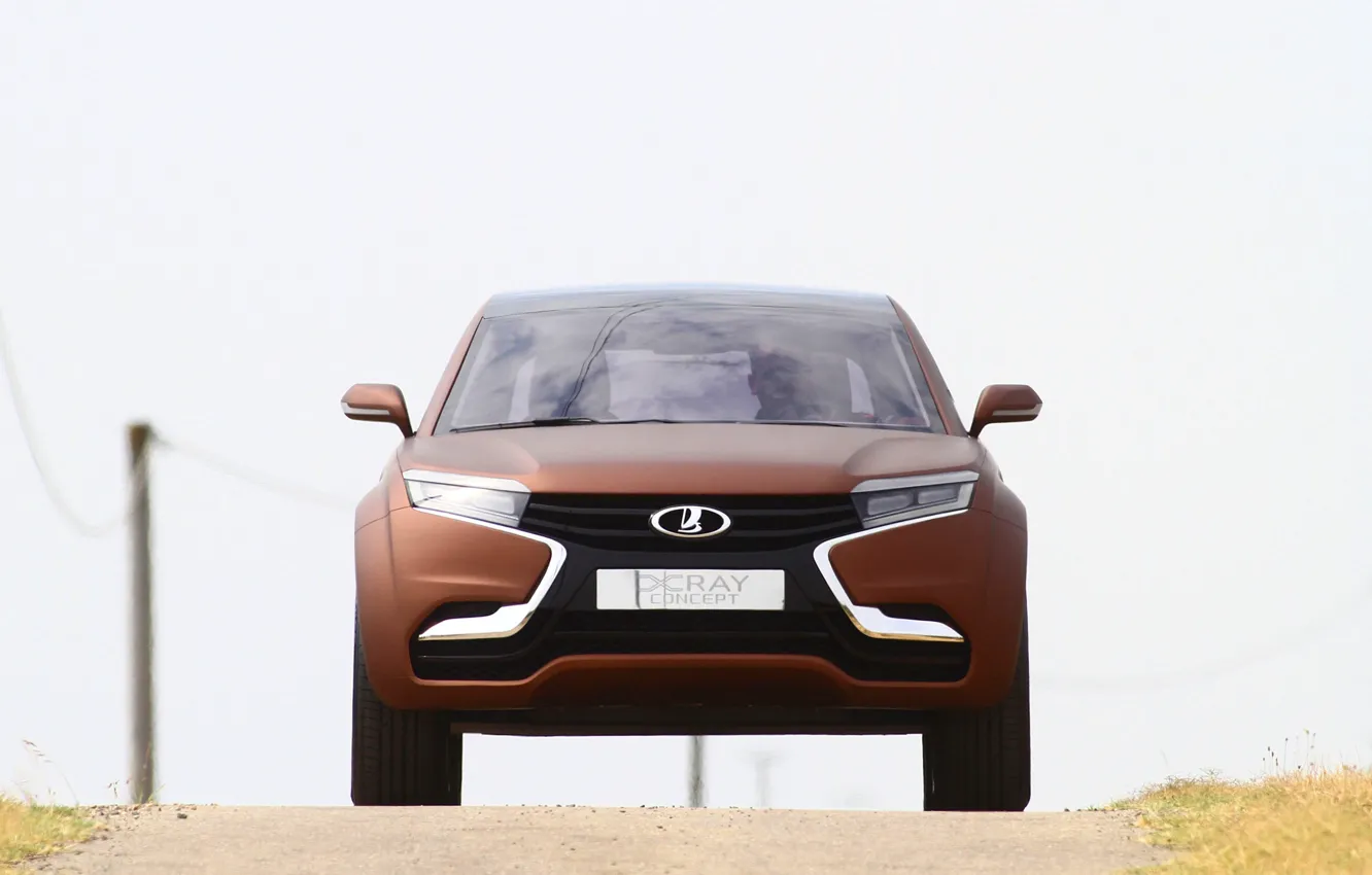 Photo wallpaper Lada, evolution, crossover