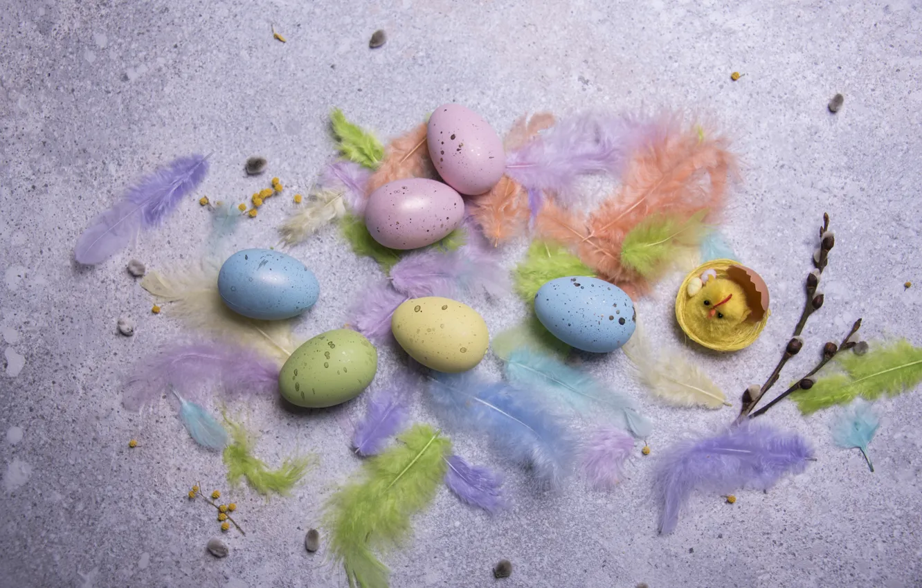 Photo wallpaper pen, holiday, eggs, spring, Easter, Verba
