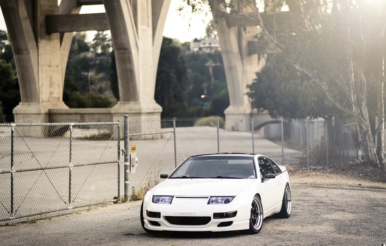 Photo wallpaper the city, Nissan, low, 300zx, fairlady
