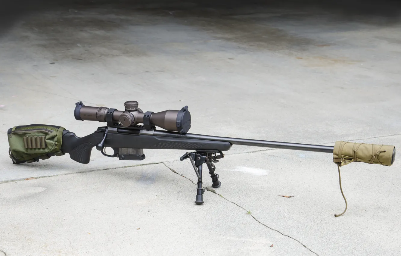 Photo wallpaper optics, sniper rifle, Dart, T3X 6.5CM