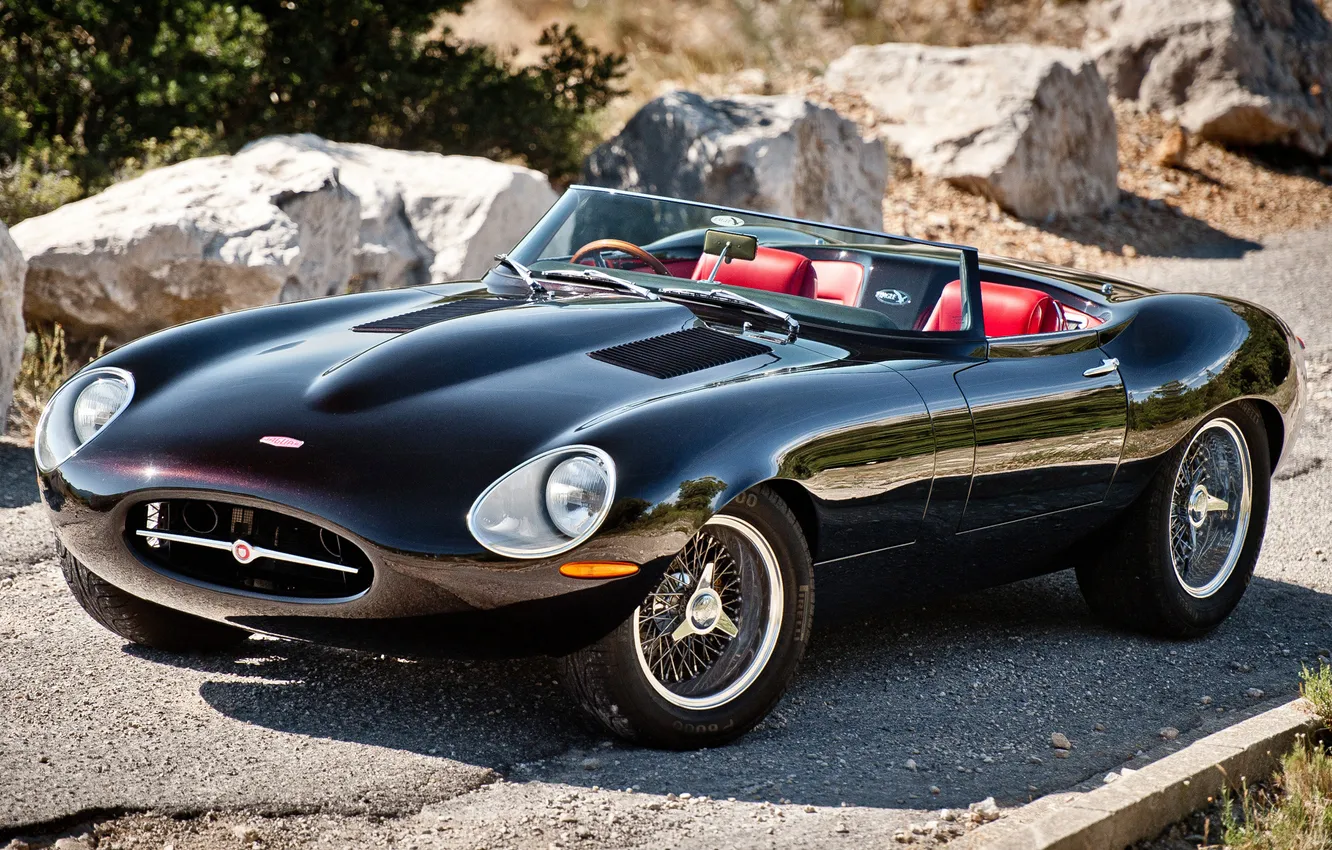 Photo wallpaper needle, Jaguar, Eagle, sports car, E-Type, beautiful car, Speedster, Speedster