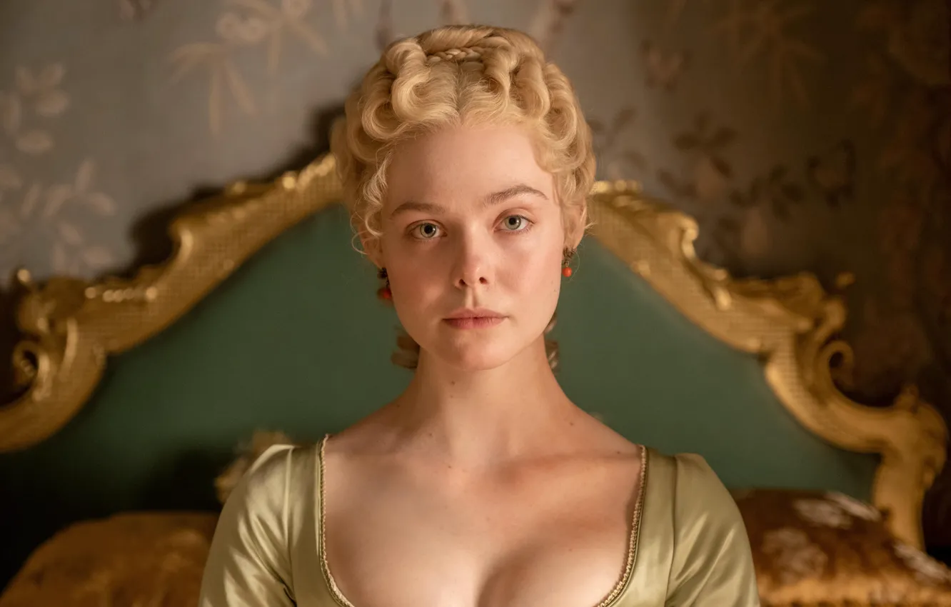 Photo wallpaper eyes, look, girl, actress, blonde, girl, the series, beautiful