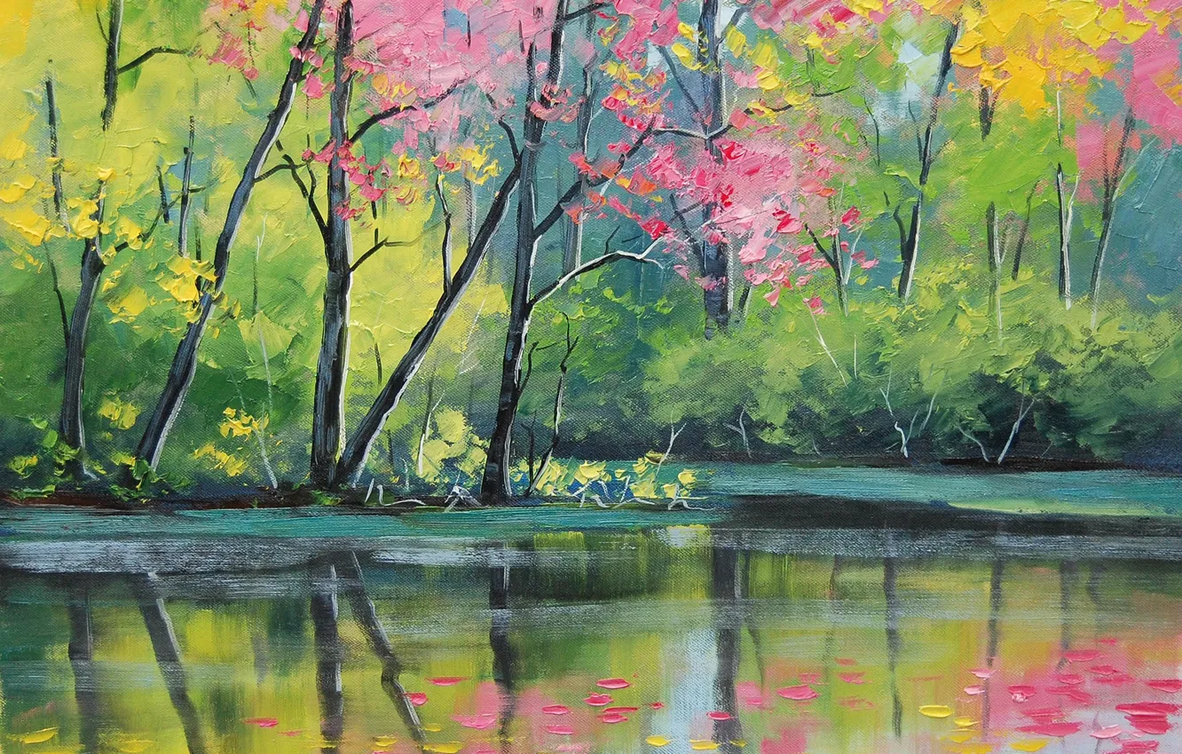 Photo wallpaper figure, art, ARTSAUS, RIVER COLORS