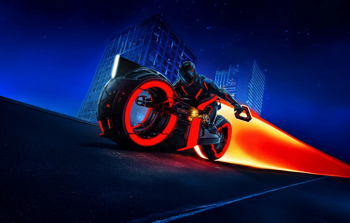 Photo wallpaper fiction, poster, racer, Tron: Ares, Throne: Ares