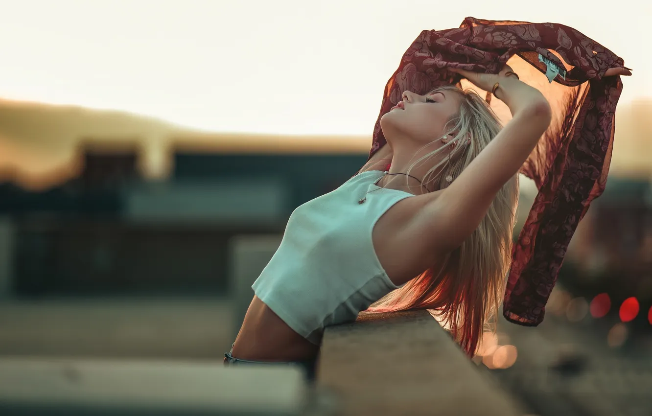 Photo wallpaper Mike, blonde, Cape