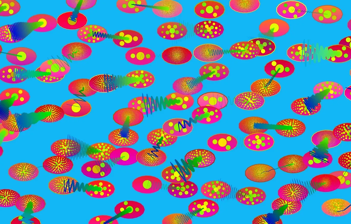 Photo wallpaper color, texture, form