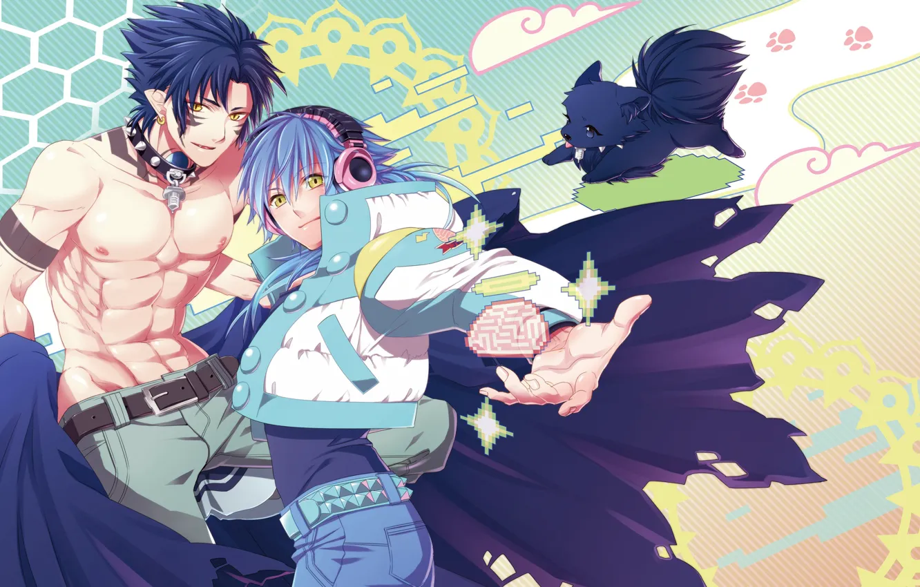Photo wallpaper Dramatical Murder, Guys, Dramatic murder, Anime game