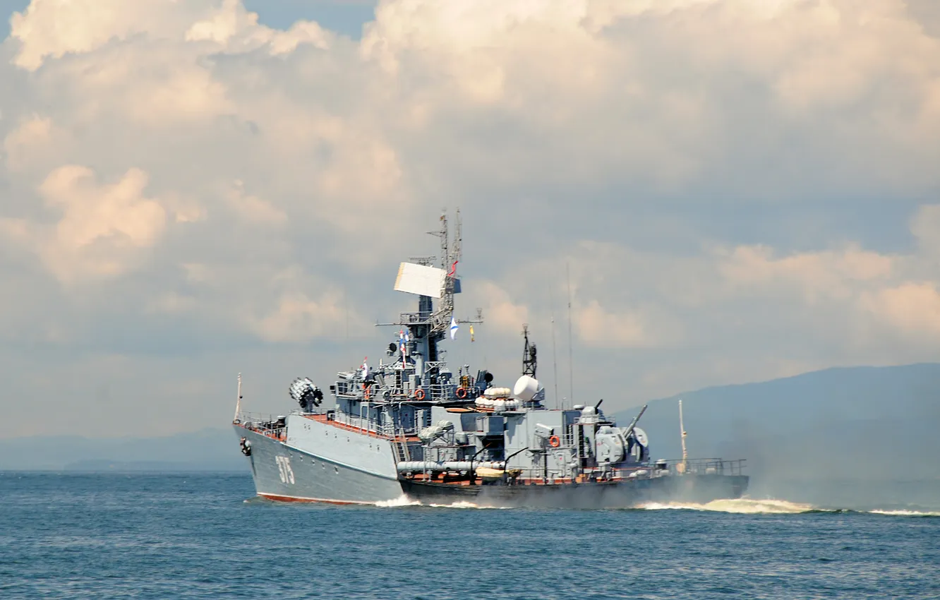 Photo wallpaper albatrosses, project 1124m, MPK-82