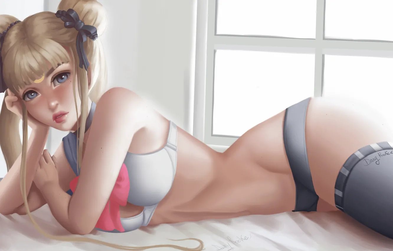 Photo wallpaper GIRL, EYES, ANIME