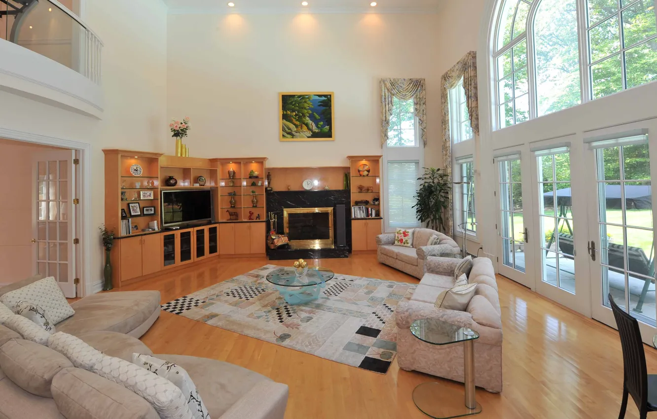 Photo wallpaper interior, villa, New Jersey, Mediterranean Style