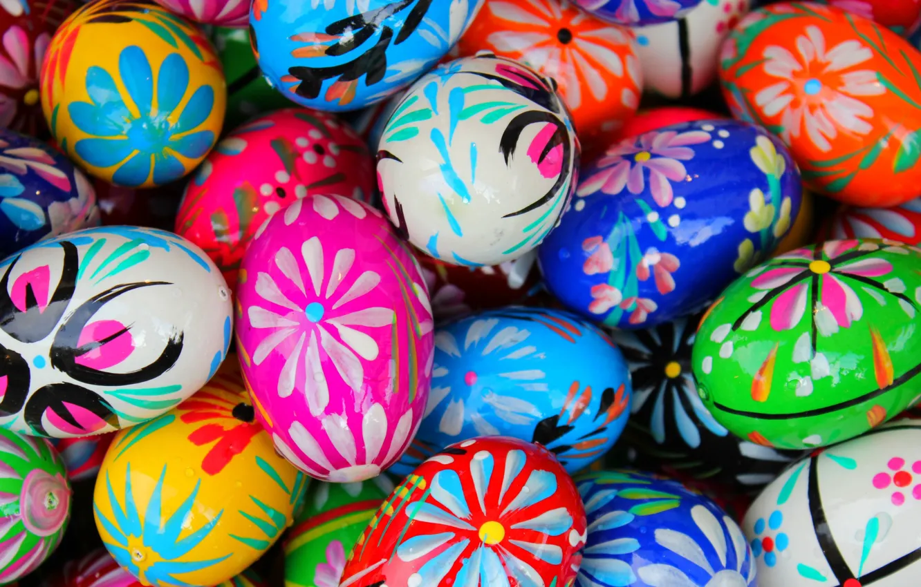 Photo wallpaper eggs, texture, Easter, Pysanka, The Resurrection Of Christ