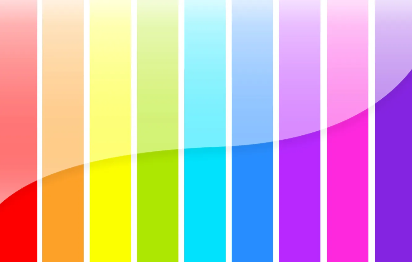 Photo wallpaper color, strip, rainbow