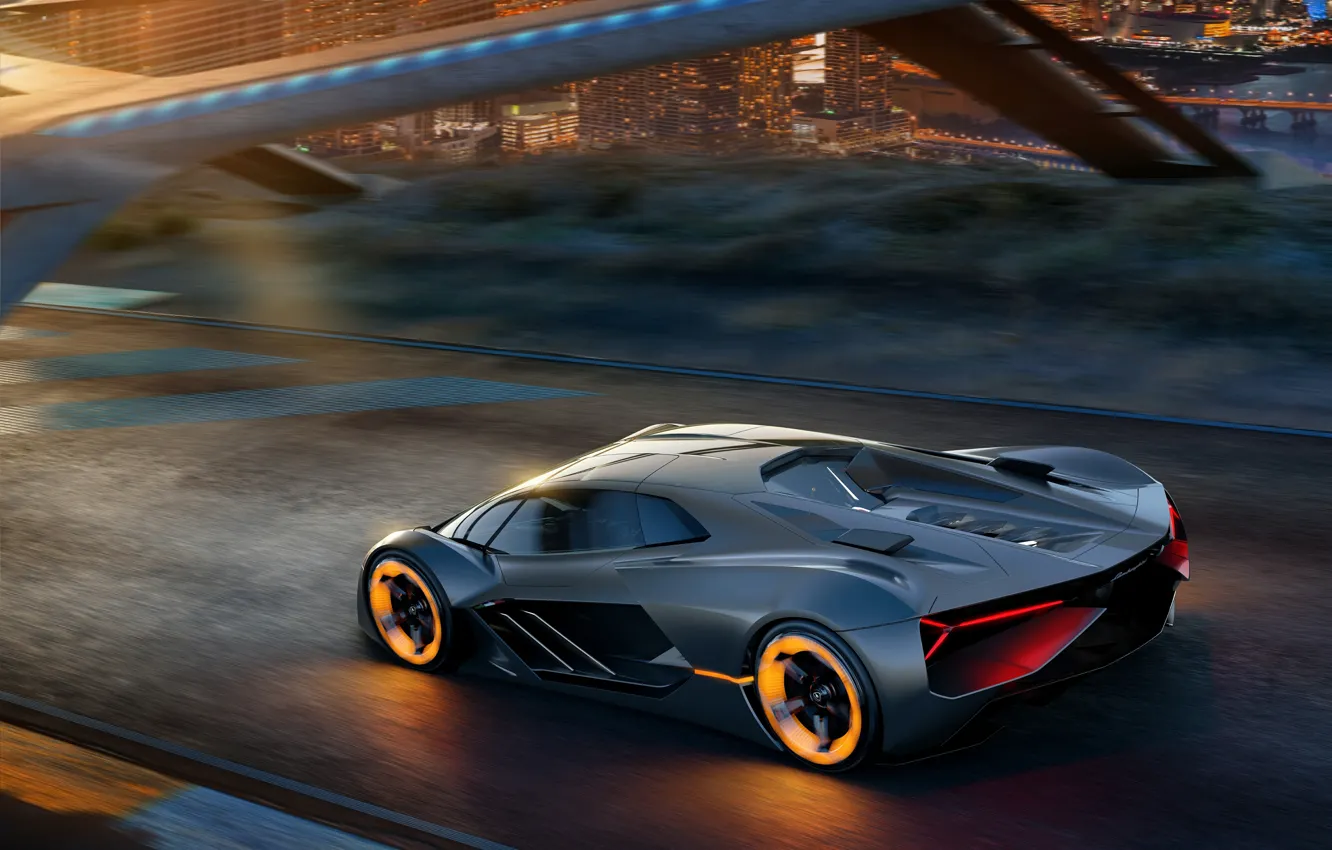 Photo wallpaper Concept, Lamborghini, supercar, The Third Millennium