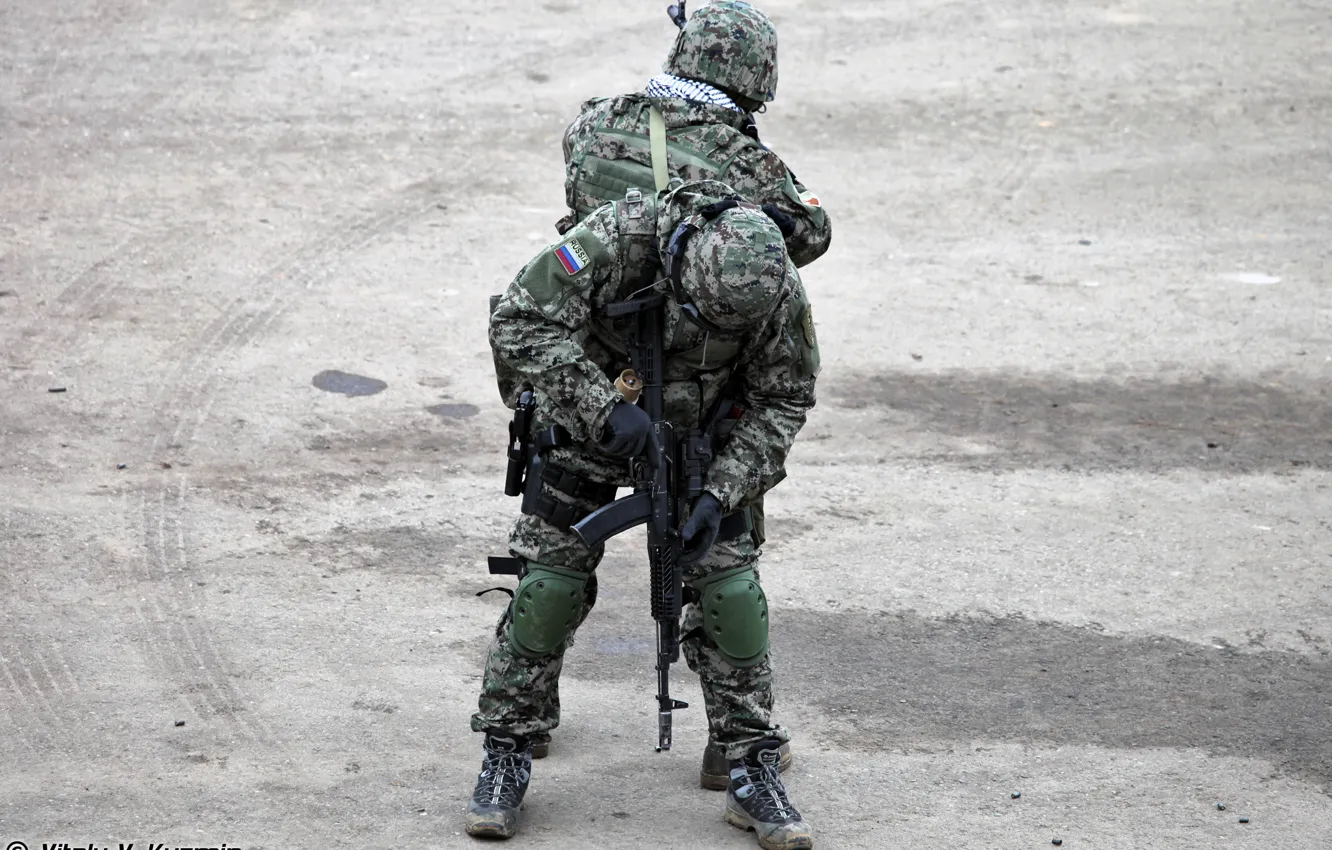 Photo wallpaper Russia, special forces, OSN Grom, Surat
