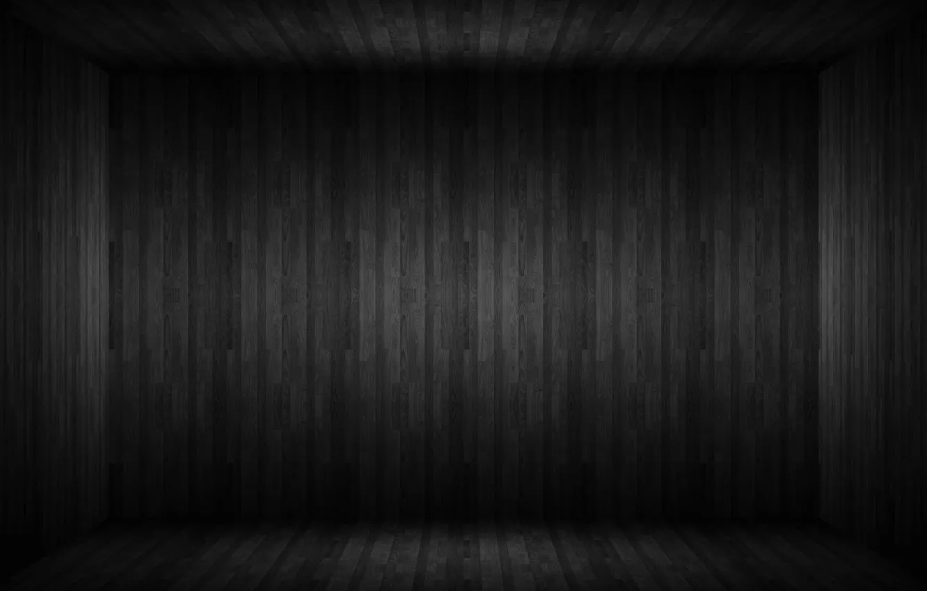 Photo wallpaper black, flooring