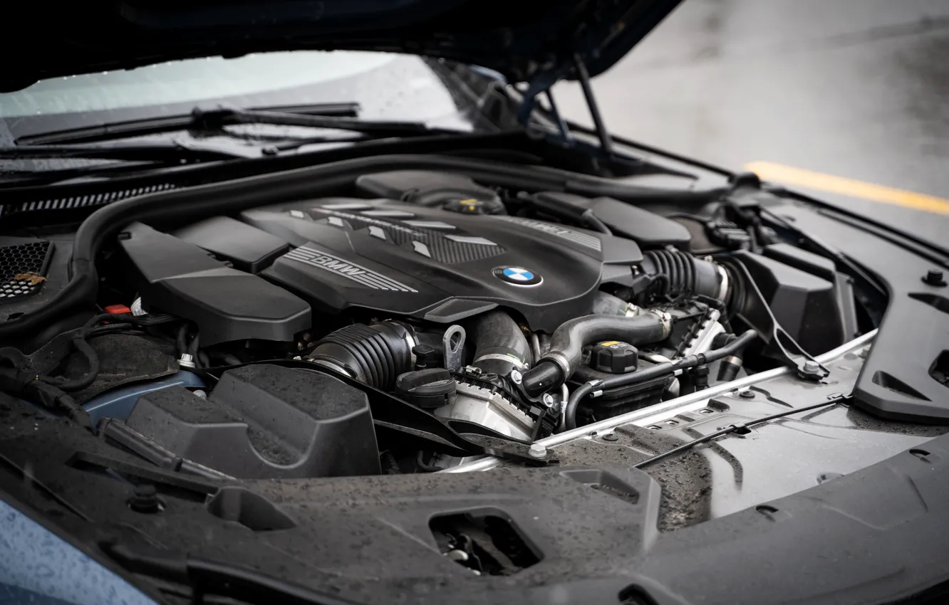 Photo wallpaper coupe, BMW, 2018, under the hood, 8-Series, 2019, M850i xDrive, Eight