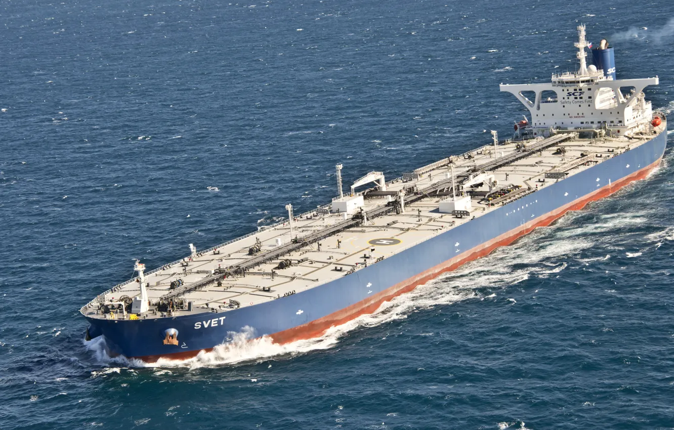 Photo wallpaper sea, tanker, oil, SCF, SKF