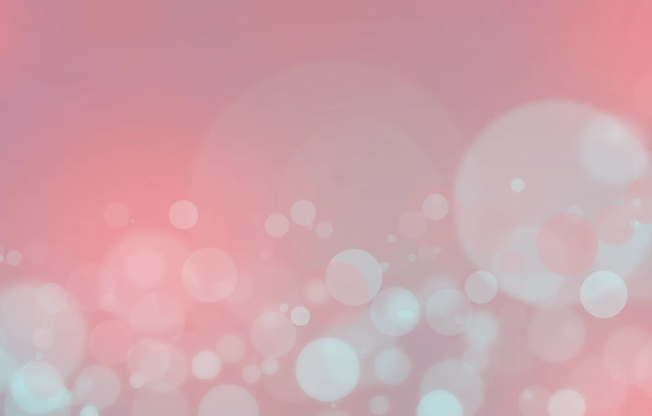 Photo wallpaper light, circles, abstraction, pattern, paint, colors, light, pink