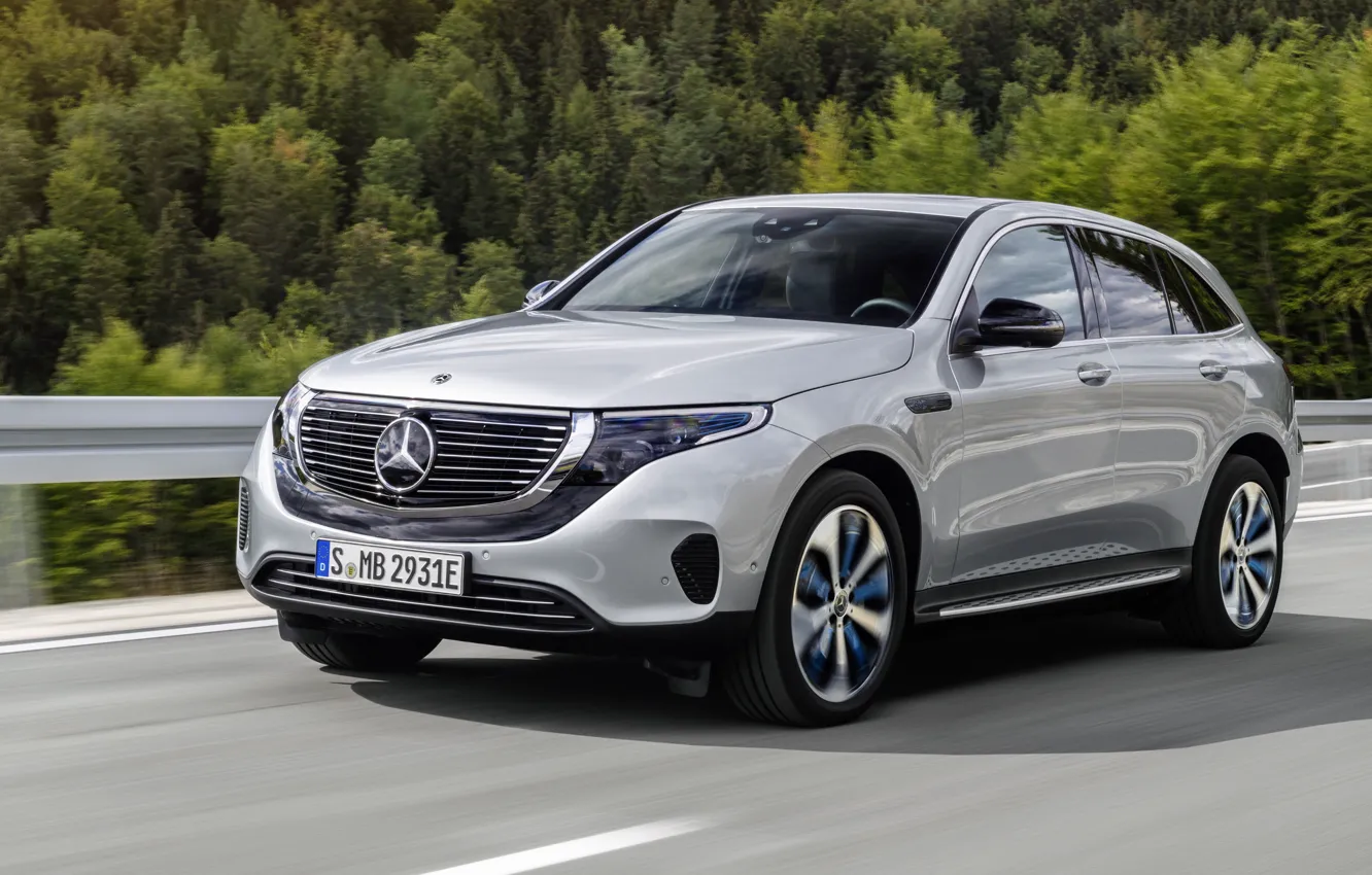 Photo wallpaper Mercedes-Benz, 4MATIC, 2019, EQC400, EQC
