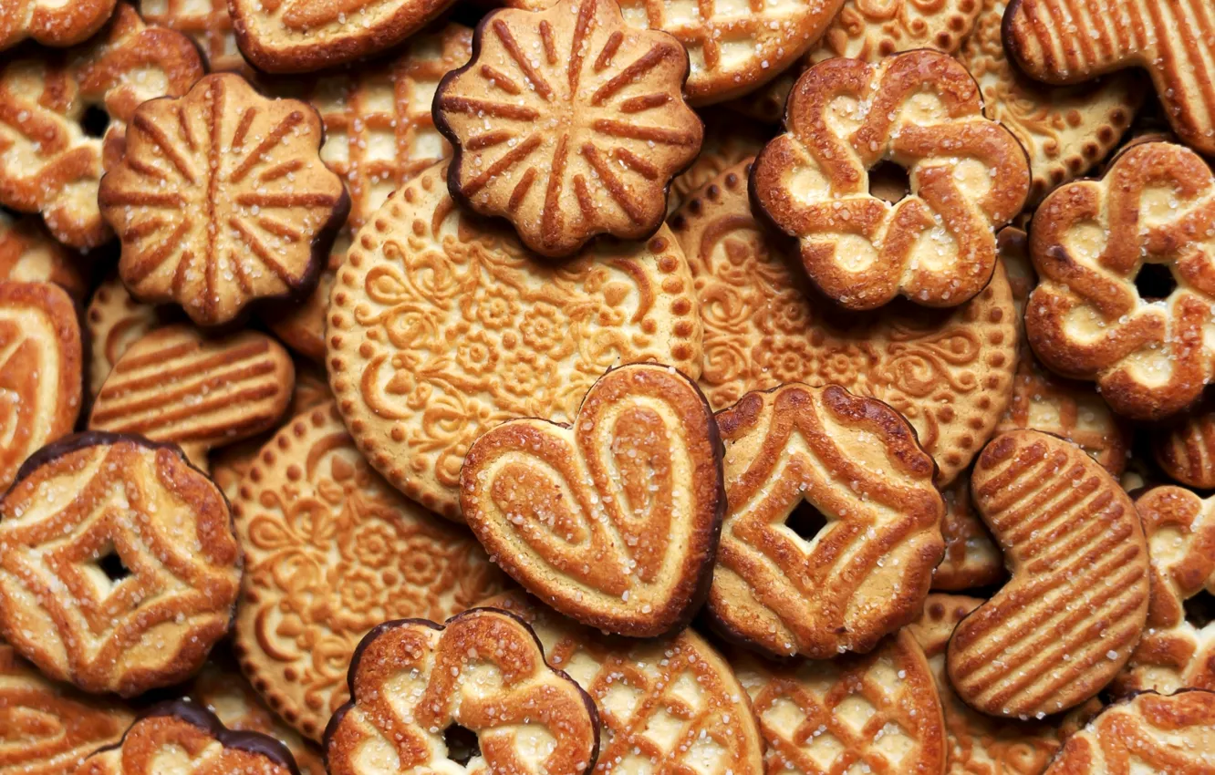 Photo wallpaper cookies, gingerbread, cuts
