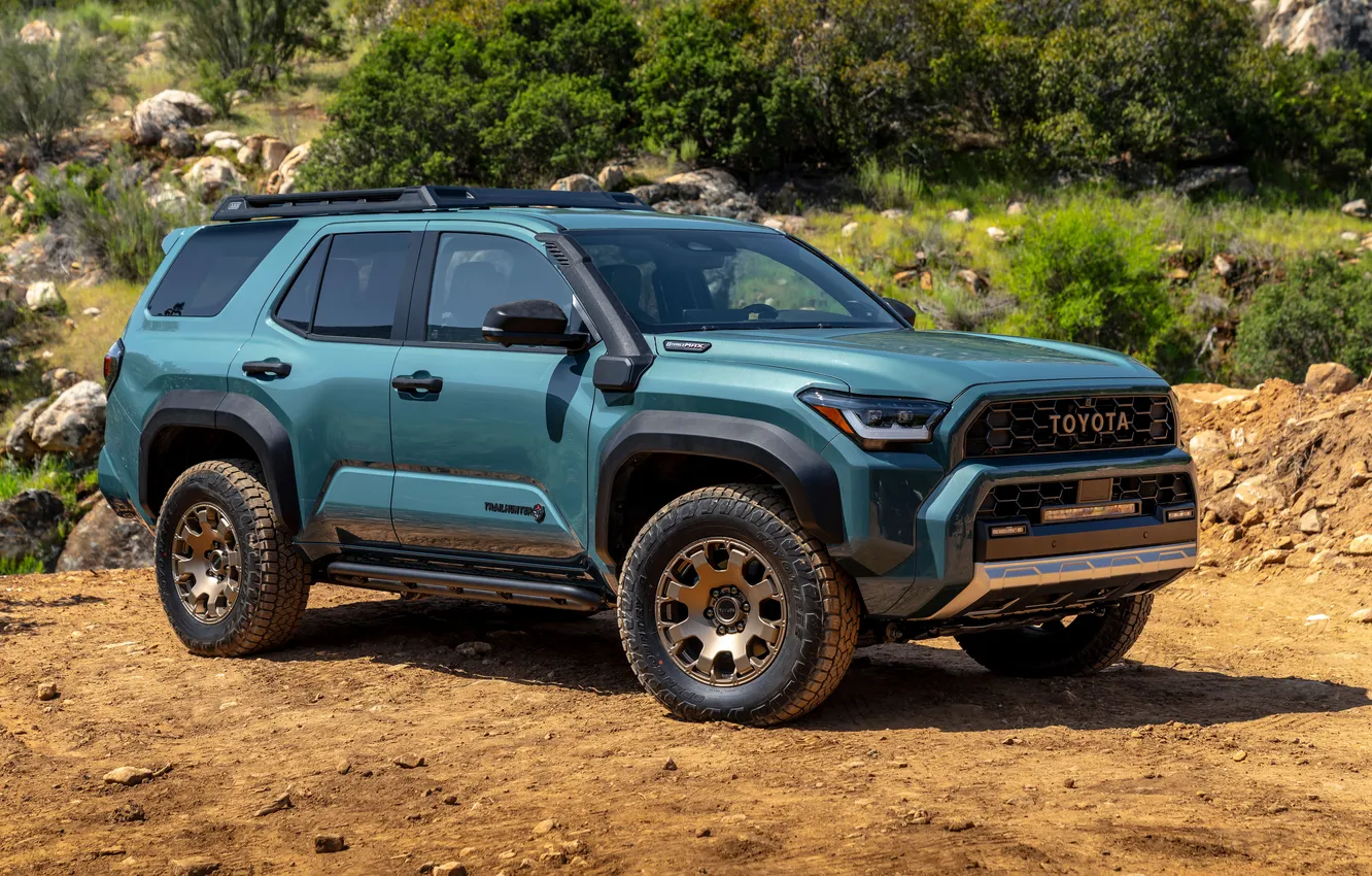 Photo wallpaper car, Toyota, Jeep
