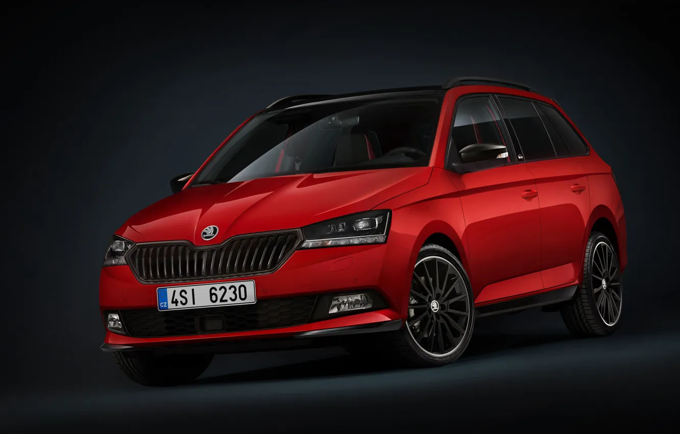 Photo wallpaper 2018, Monte Carlo, Skoda, Fabia, Combi