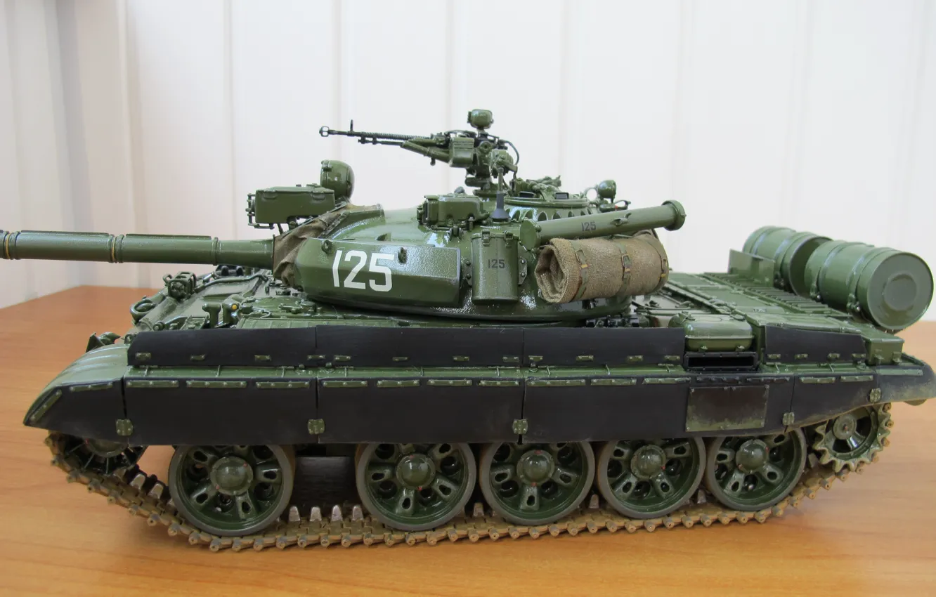 Photo wallpaper Tank, Medium tank, Tank T-55m