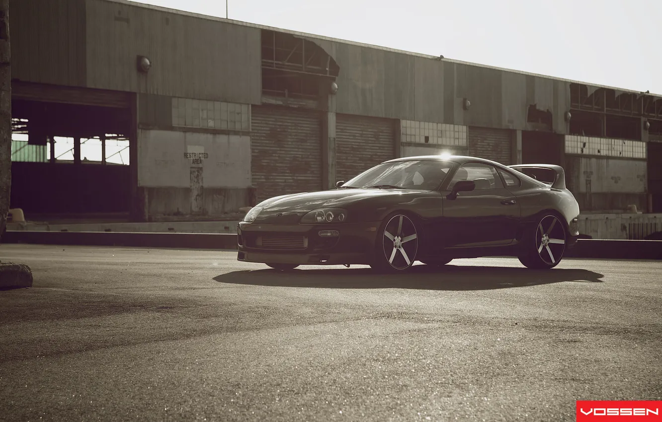 Photo wallpaper tuning, drives, Toyota Supra, Vossen