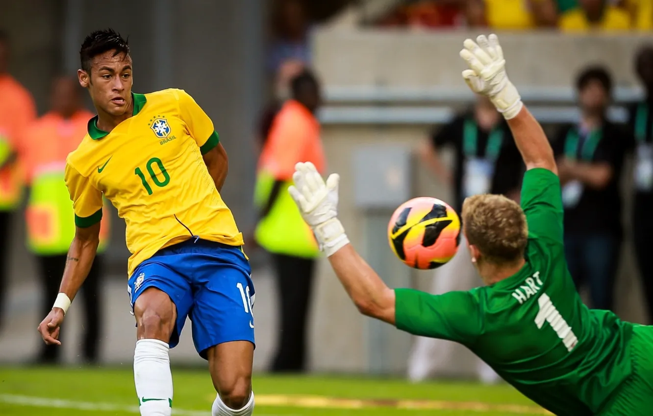 Photo wallpaper football Wallpapers 2013, Brazil, Neymar