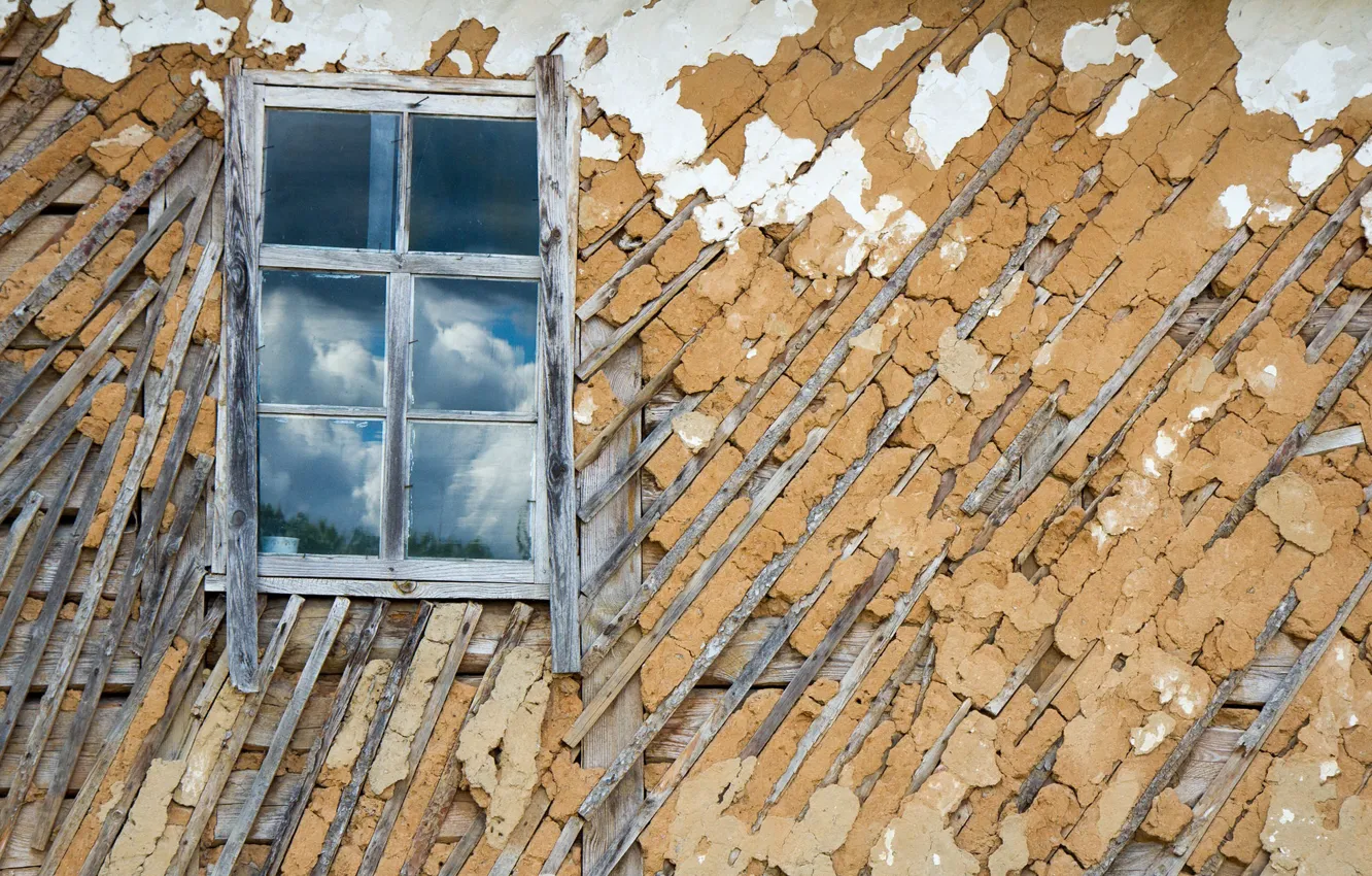 Photo wallpaper wall, home, window