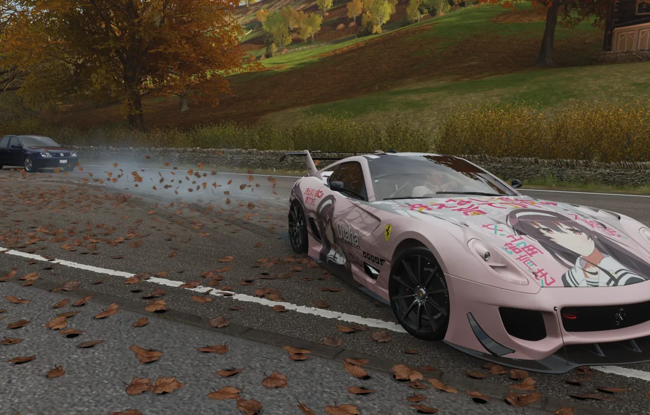 Photo wallpaper car, 599XX evo, Forza 4